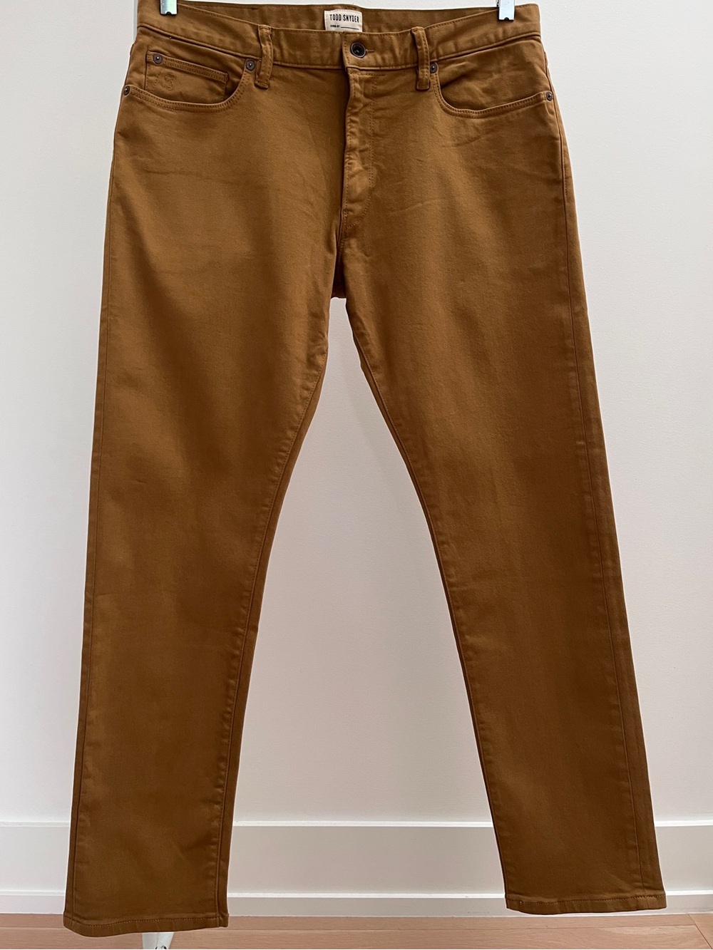 Todd Snyder slim fit 5-pocket chino 32 x 30 stretch twill pant timeless
